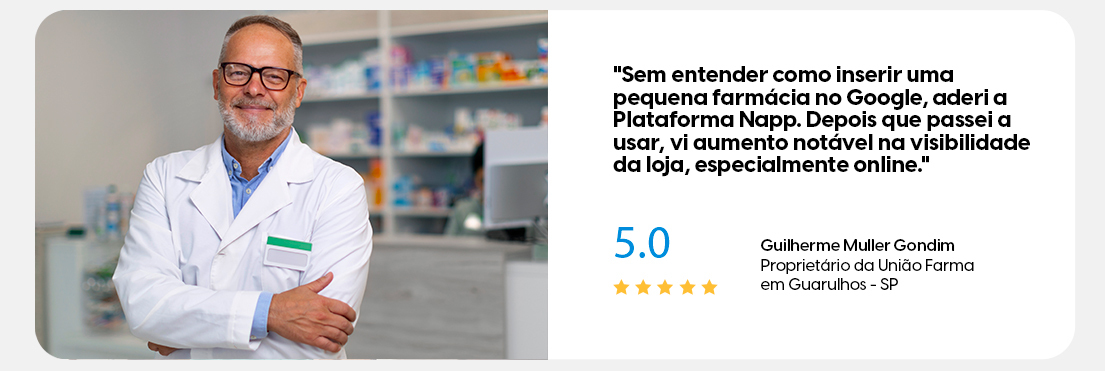 Depoimento de cliente - Plataforma NAPP